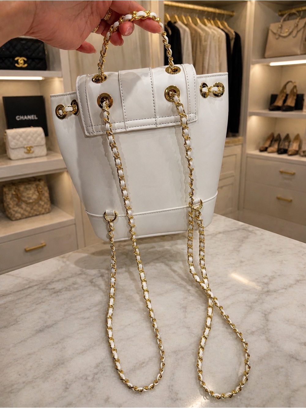 Chanel Makeup Bag (10” W x 9” H) - Picture 2 of 3